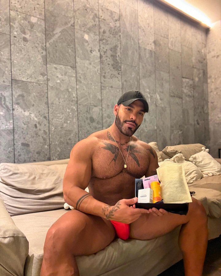 Instagram post by @jeanpaolodilorenzo for Next Gay Thing. Caption reads: My box  @nextgaything is amazing, this box is an....