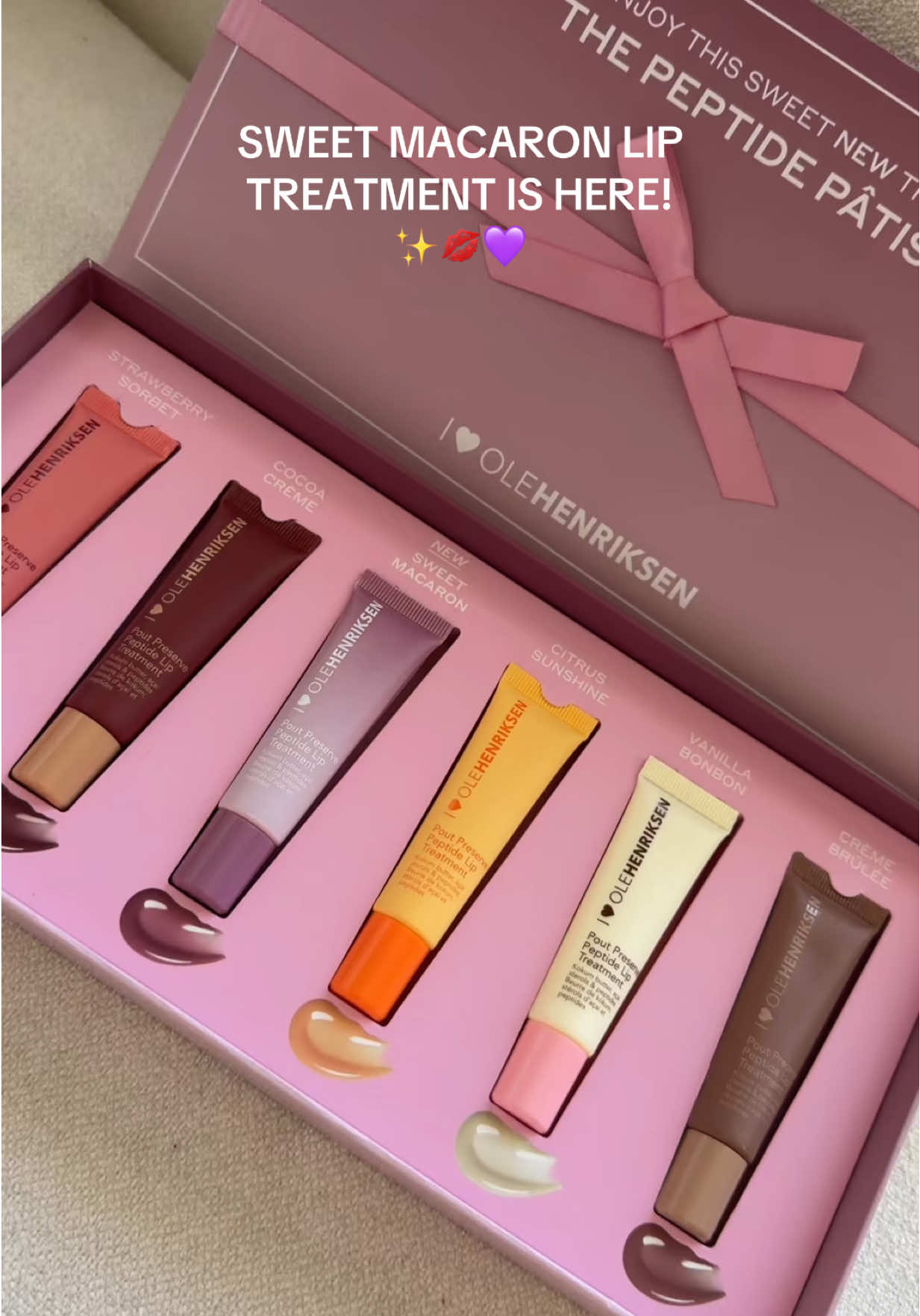 TikTok post by @daniellamagee for OLEHENRIKSEN. Caption reads: RUNNNN DONT WALK💜💜💜 @Olehenriksen....