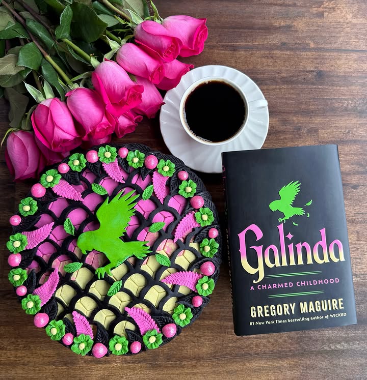 Instagram post by @pieladybooks for William Morrow. Caption reads: [...] Childhood by Gregory Maguire✨ {....