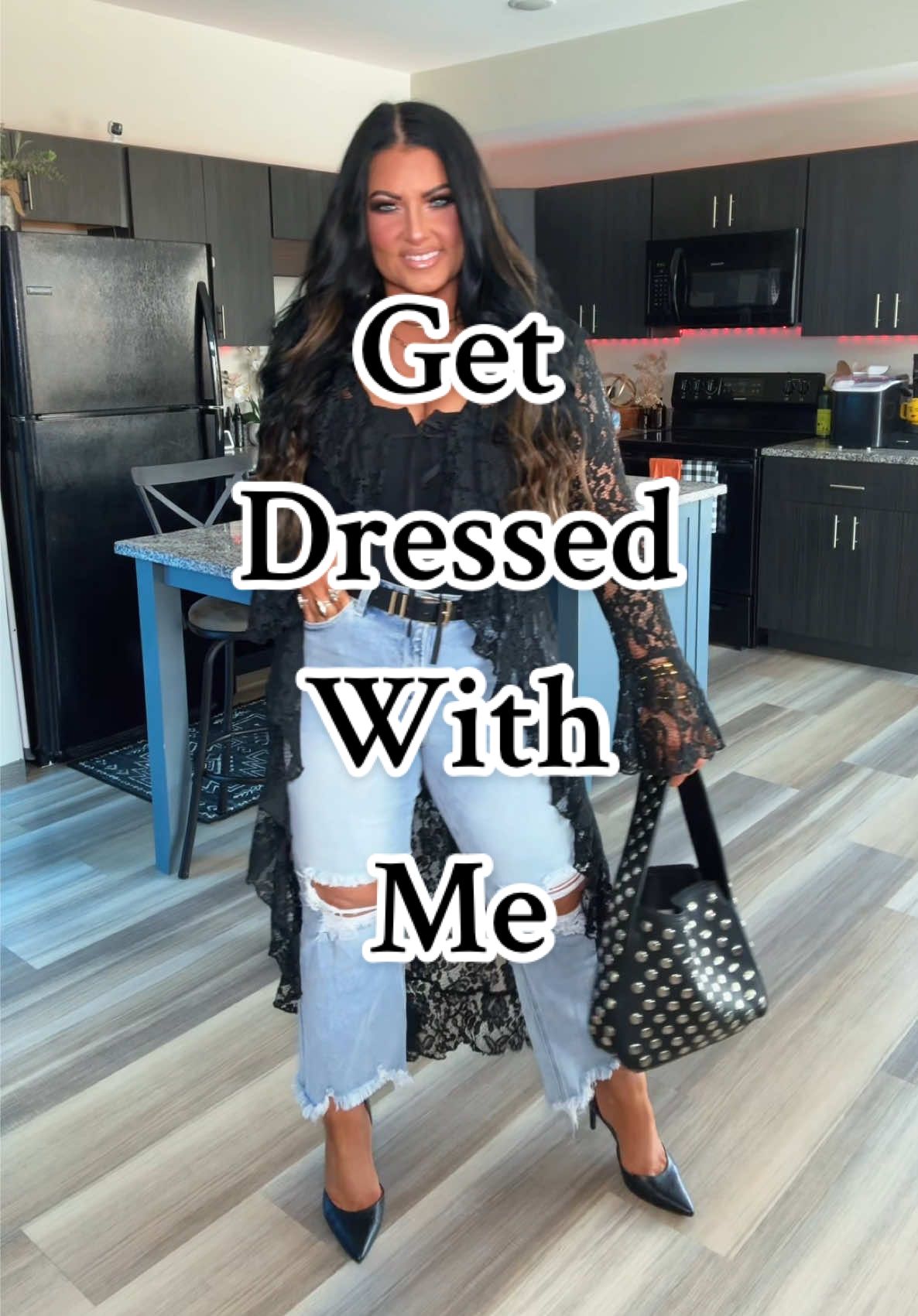 TikTok post by @ambergoobs for Walker Rose. Caption reads: Save for outfit inspo 📌 @Walker Rose Boutique....