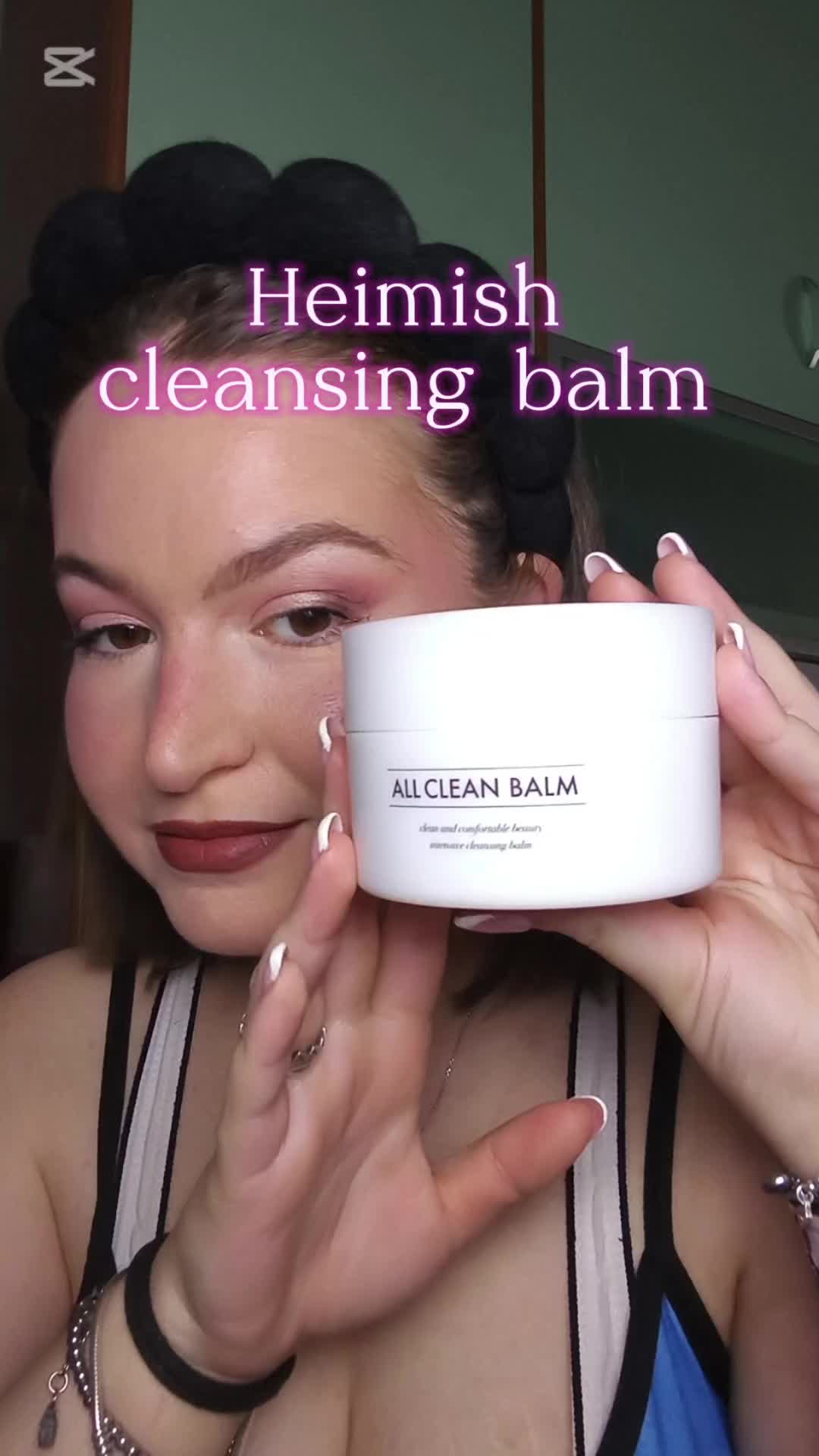 TikTok post by @ale__beauty01 for Heimish. Caption reads: [...] | K-beauty @Piyonna Partner | K-beauty....