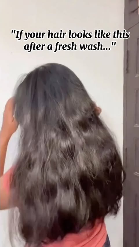 Instagram post by @hersoftglowdiaries for Bare Anatomy. Caption reads: [...] frizz, Frizz Control, Frizzy Hair, Bare....
