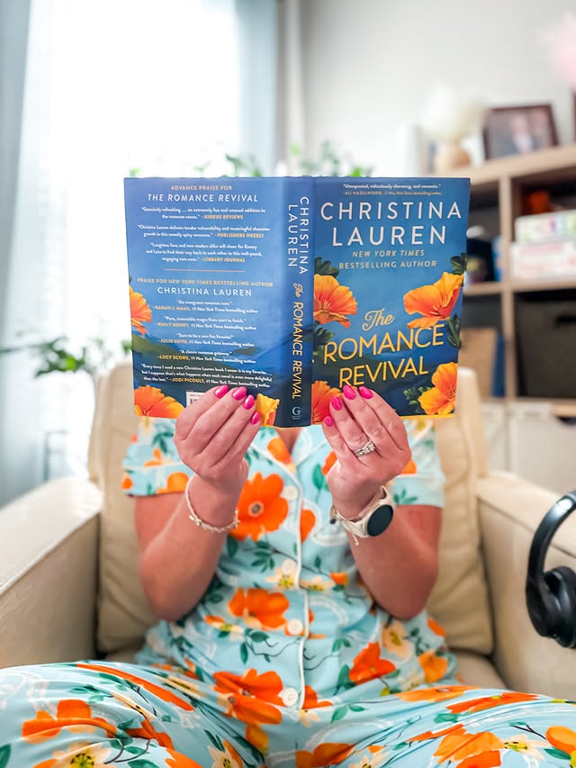 Instagram post by @jens_toweringtbr for Gallery Books Group. Caption reads: 🧡🌊What’s Up Wednesday Review🌊🧡 [thank you to....