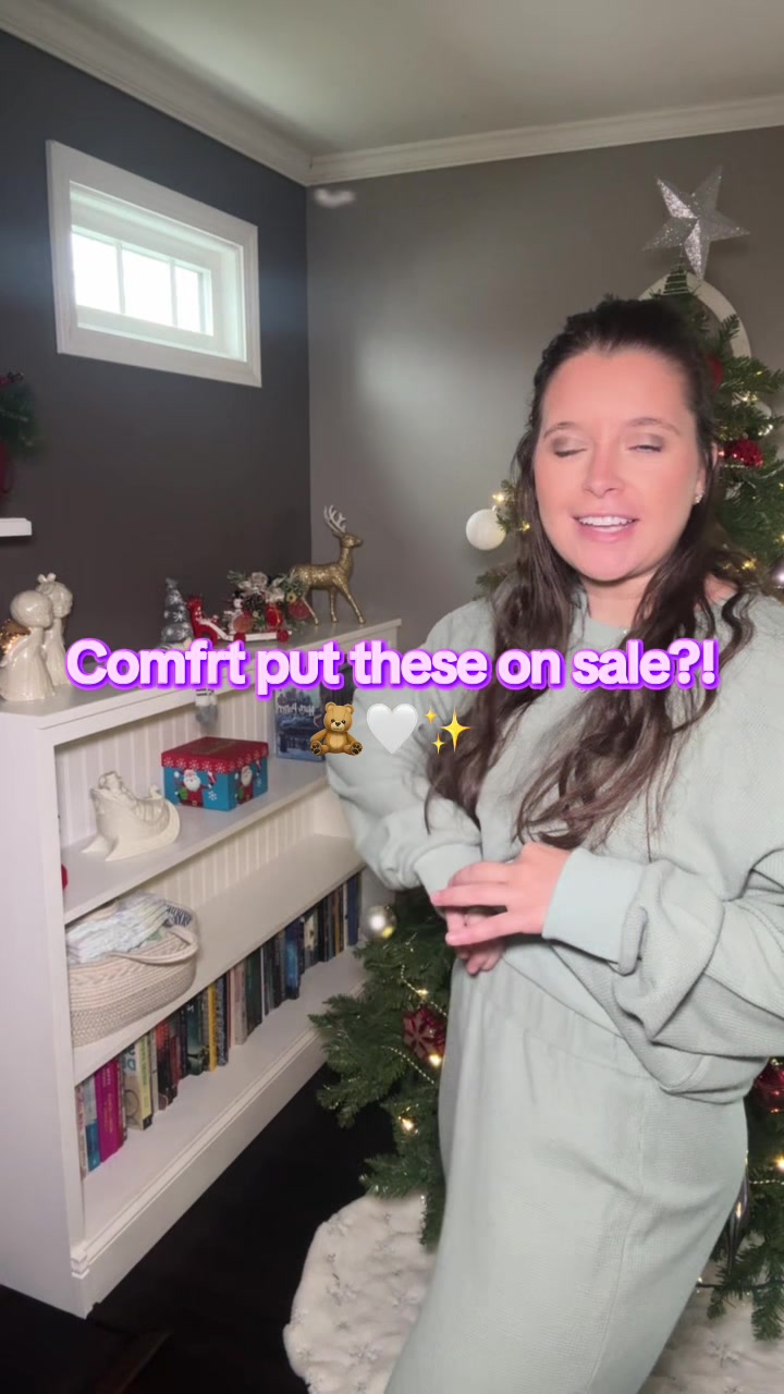 TikTok post by @miller_taralynn for Comfrt. Caption reads: [...] they’re always out of stock!! @Comfrt....