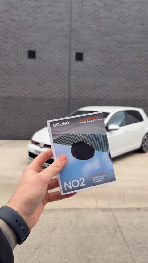 Instagram post by @connorlwky for OOONO. Caption reads: OOONO CO-DRIVER NO2 👀 Up to 55% off during [...].