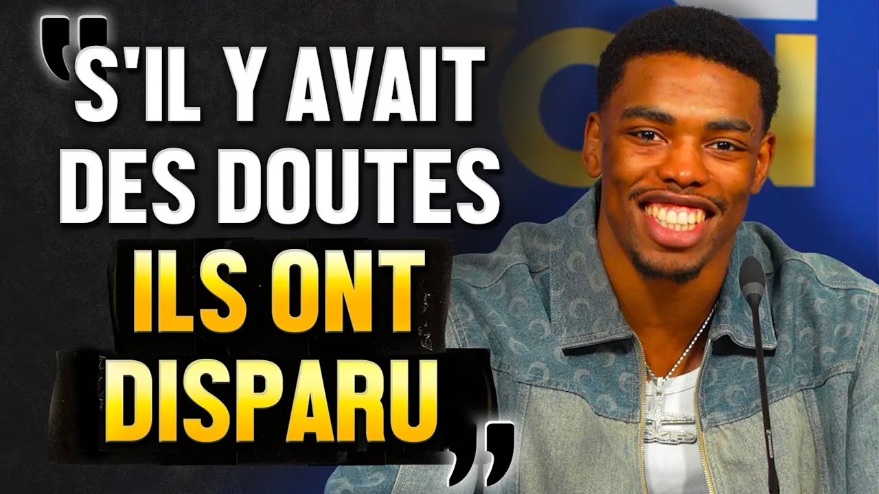 YouTube post by @LaSueurPlus for Nutripure. Caption reads: Patrick Habirora reacts to his KO victory against....