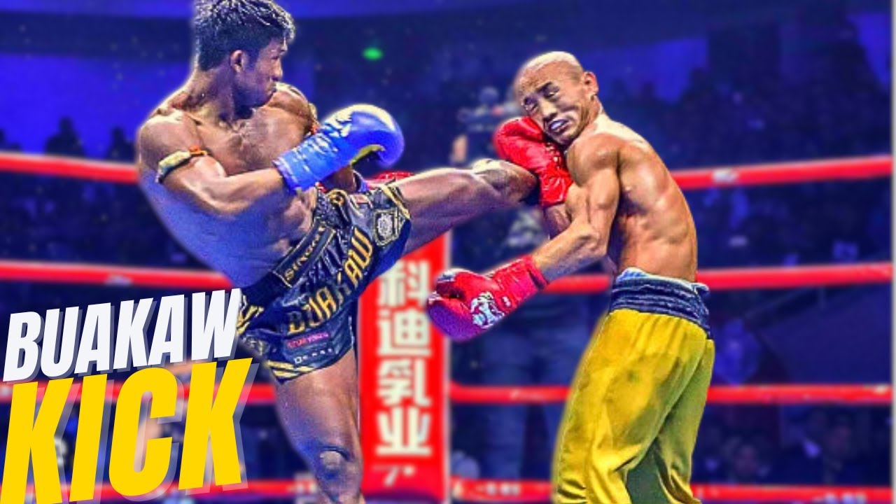 YouTube post by @GabrielVargaOfficial for XMartial. Caption reads: Roundhouse Kick Like Buakaw | Change These 4....