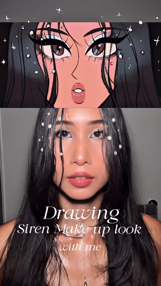 Instagram post by @maplepnida_ for Valentino Beauty. Caption reads: For the dark feminine girlie who knows her....