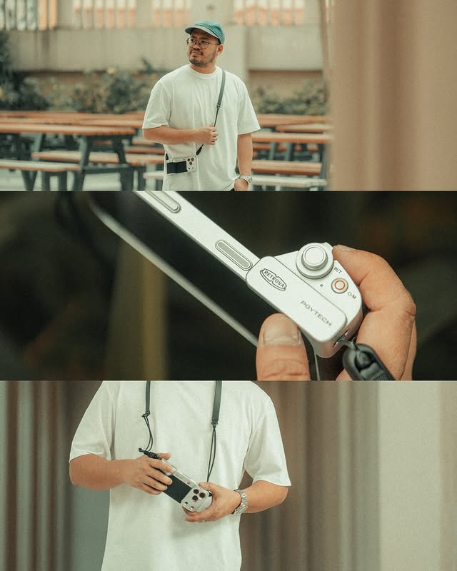 Instagram post by @danboxingph for PGYTECH. Caption reads: [...] with this case kit from PGYTECH — Retrova....