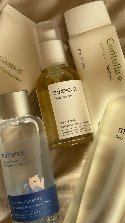 Instagram post by @cuquix for mixsoon. Caption reads: Whether you’ve damaged your skin barrier and....