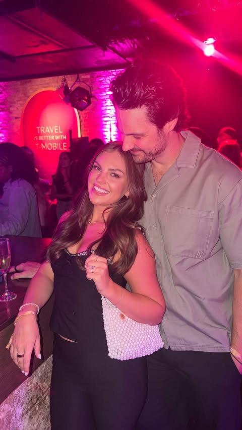 Instagram post by @spencer.conley for T-Mobile. Caption reads: We had the most unforgettable night with....