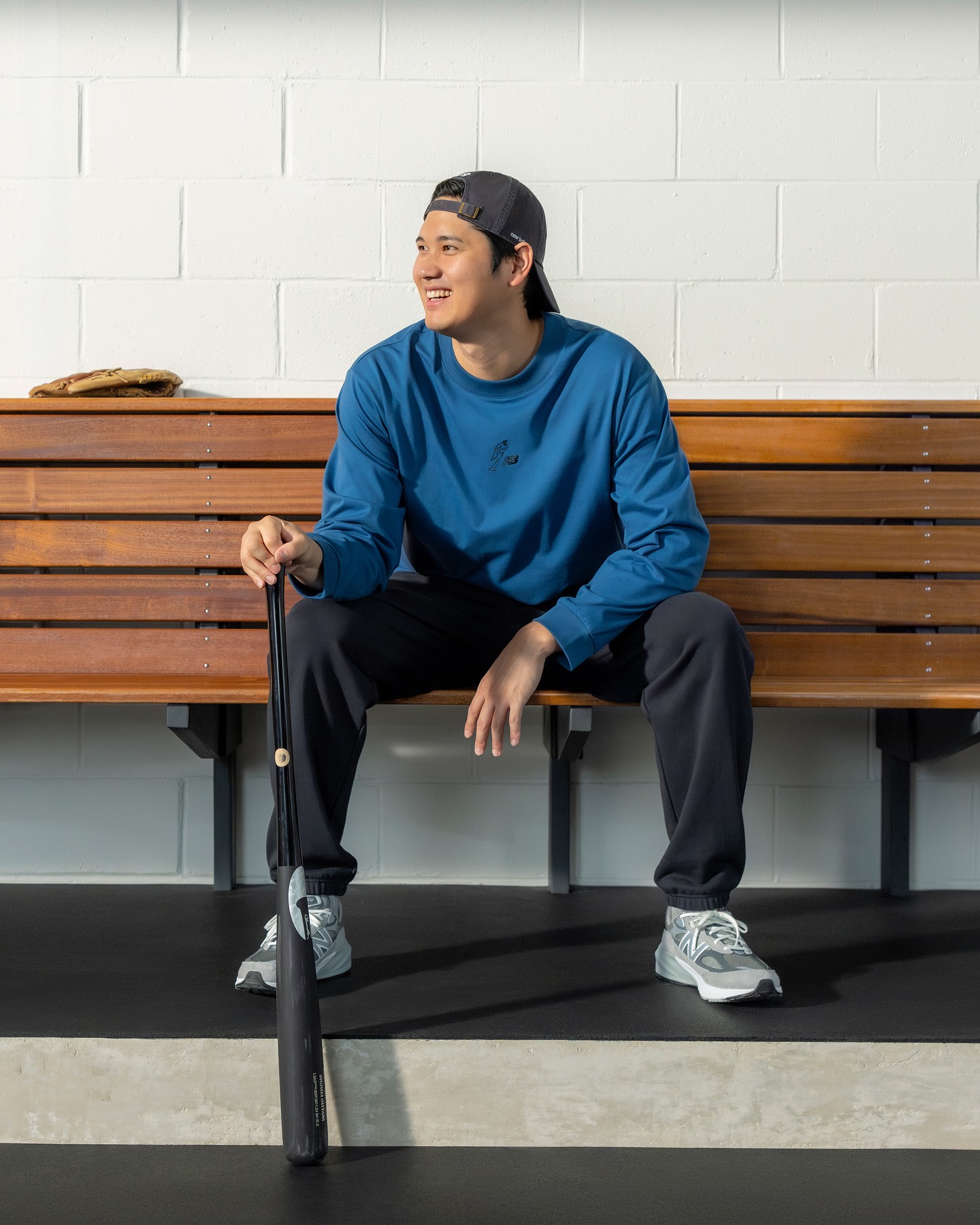 Instagram post by @shoheiohtani for New Balance. Caption reads: The Ohtani Signature Collection. Made for the....
