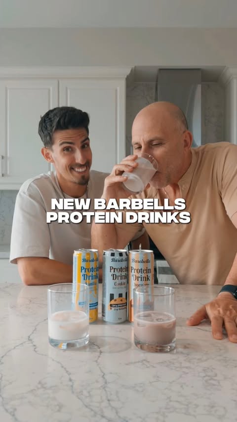 Instagram post by @donsamhazan for Barebells Functional Foods. Caption reads: Which flavour are you grabbing first? Barebells....