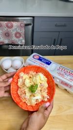 Instagram post by @gi.sellerosario for Eggland's Best. Caption reads: It’s Hispanic Heritage Month, and this Ensalada de....