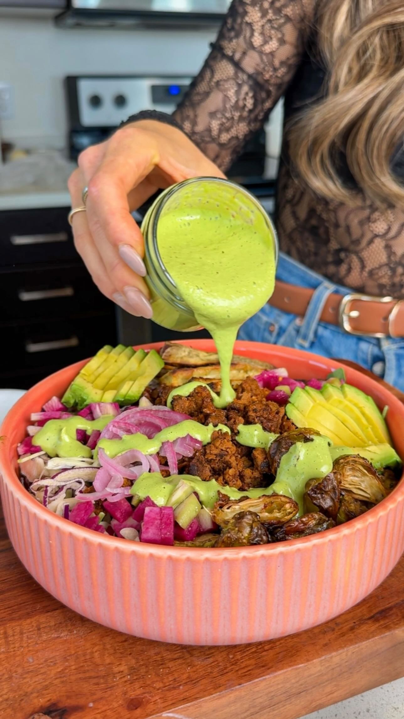 Instagram post by @danishealthyeats for Whole Foods Market. Caption reads: These “Glow Bowls” are my favorite meal to have to....