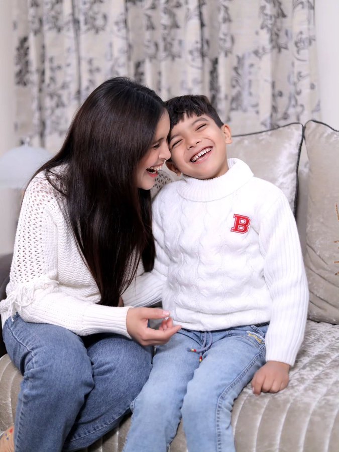 Instagram post by @star_yuvraj0007 for Pine Kids. Caption reads: [...] wrapped up in her adorable @babyhug....