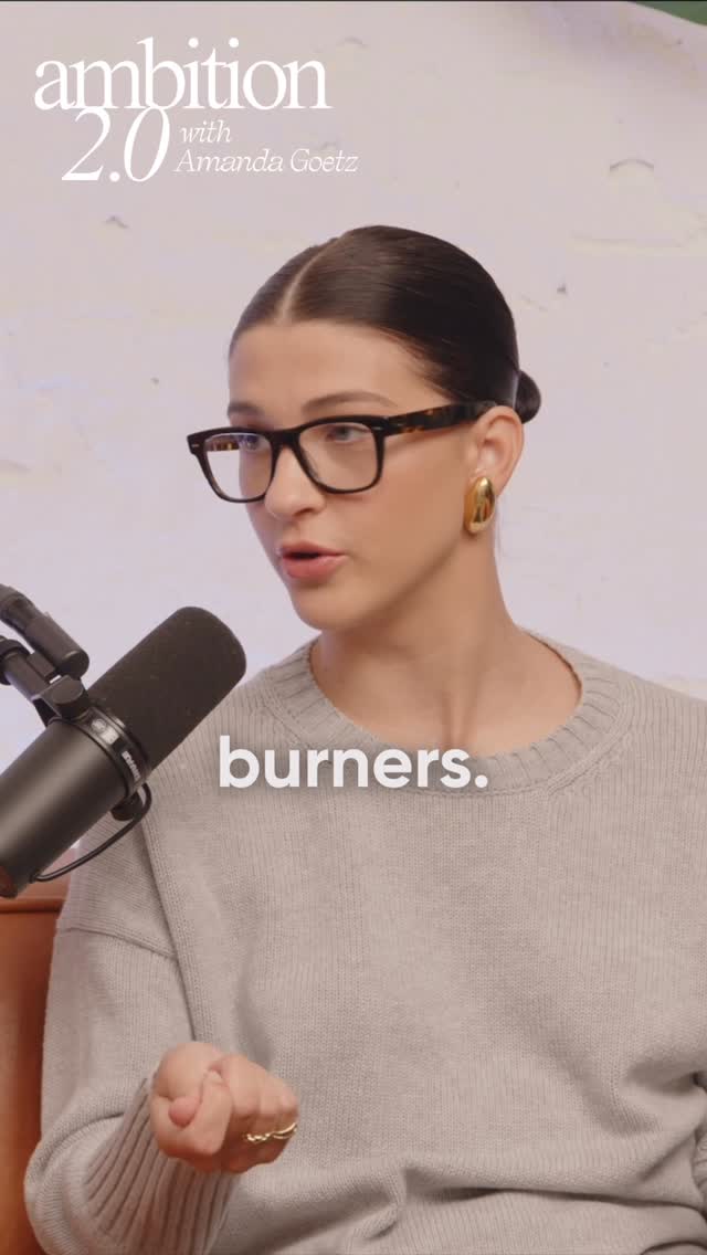 Instagram post by @theburnouts for Girlboss. Caption reads: Life is like a stove, question is which ones do....