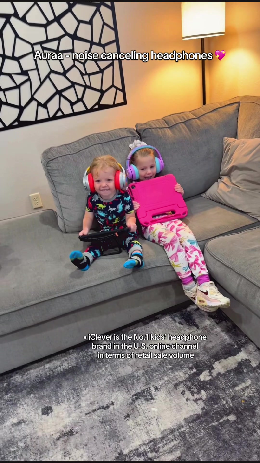 TikTok post by @sierraxeastonxkids for iClever. Caption reads: [...] think they at cute?! ☺️ #autismfamily....