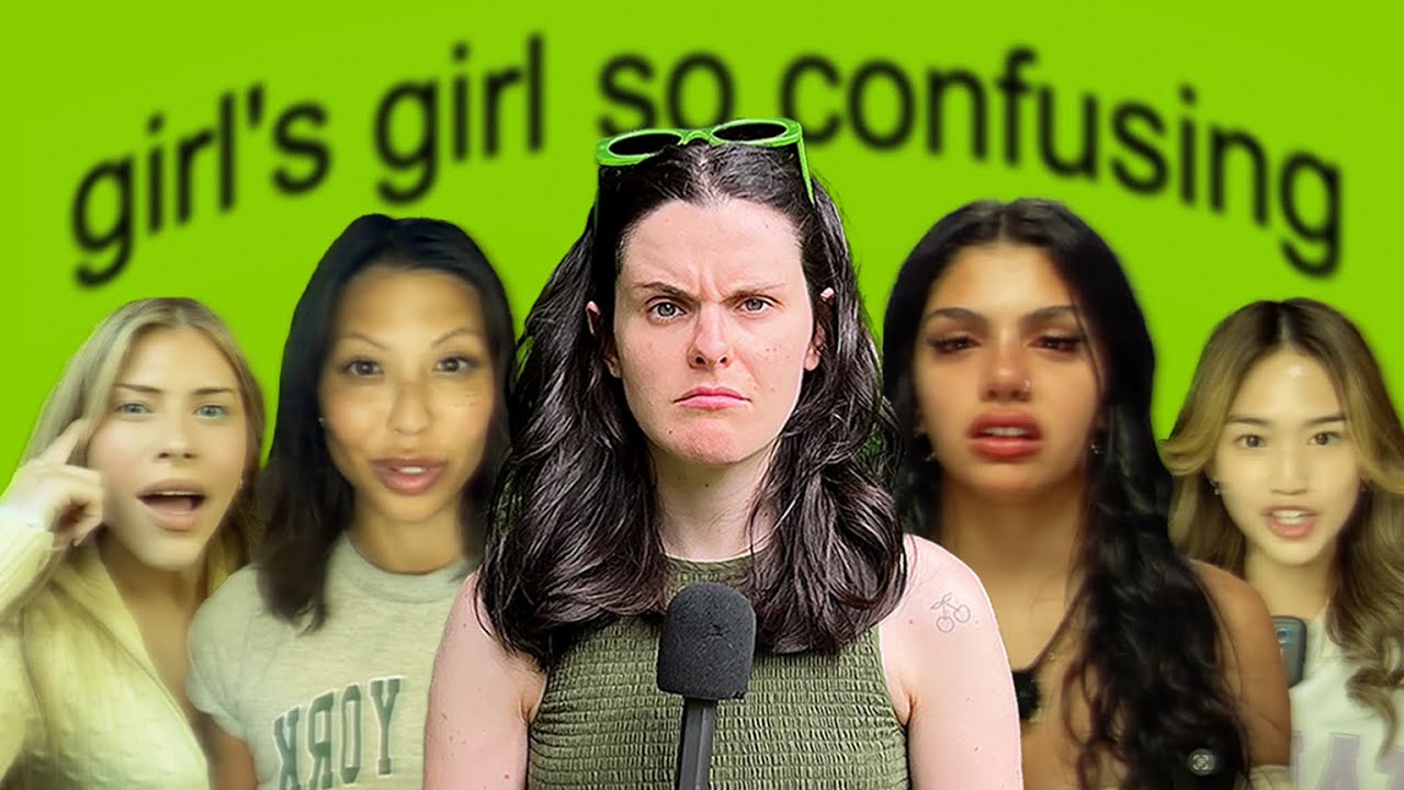 YouTube post by @TaraMooknee for Her Campus. Caption reads: The End of the "Girl's Girl"....