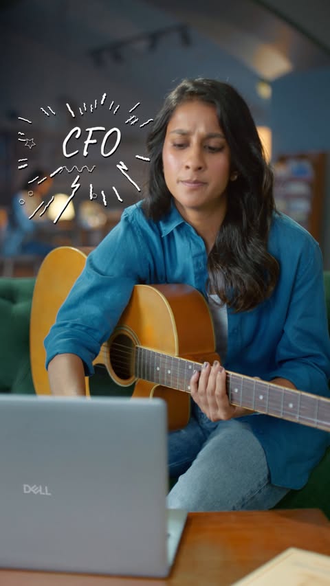 Instagram post by @jemimahrodrigues for Dell. Caption reads: [...] for teammates, she does it all on her Dell....