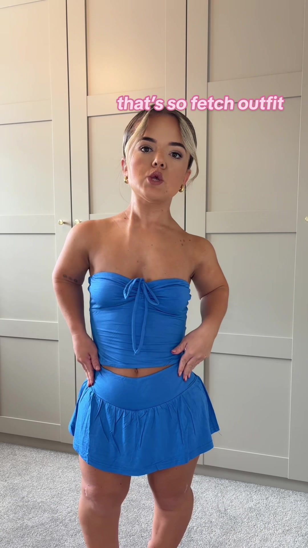 TikTok post by @lucysleight2 for THATSSOFETCH.COM.AU. Caption reads: How cute! 🦋 @Thats So Fetch #fyp #foryou #ootd.
