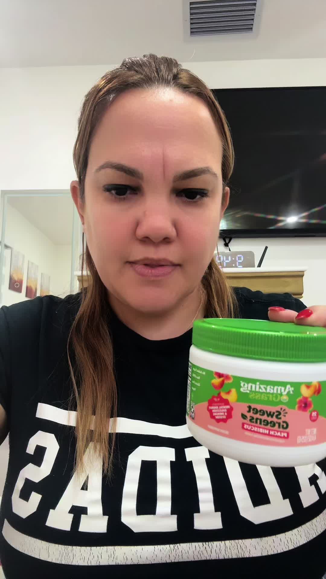 TikTok post by @aaleman0815 for Amazing Grass. Caption reads: @Amazing Grass.