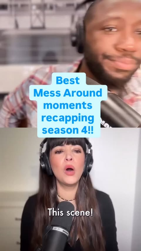 Instagram post by @themessaroundpod for Hulu. Caption reads: [...] Catch all episodes of New Girl on @hulu and....