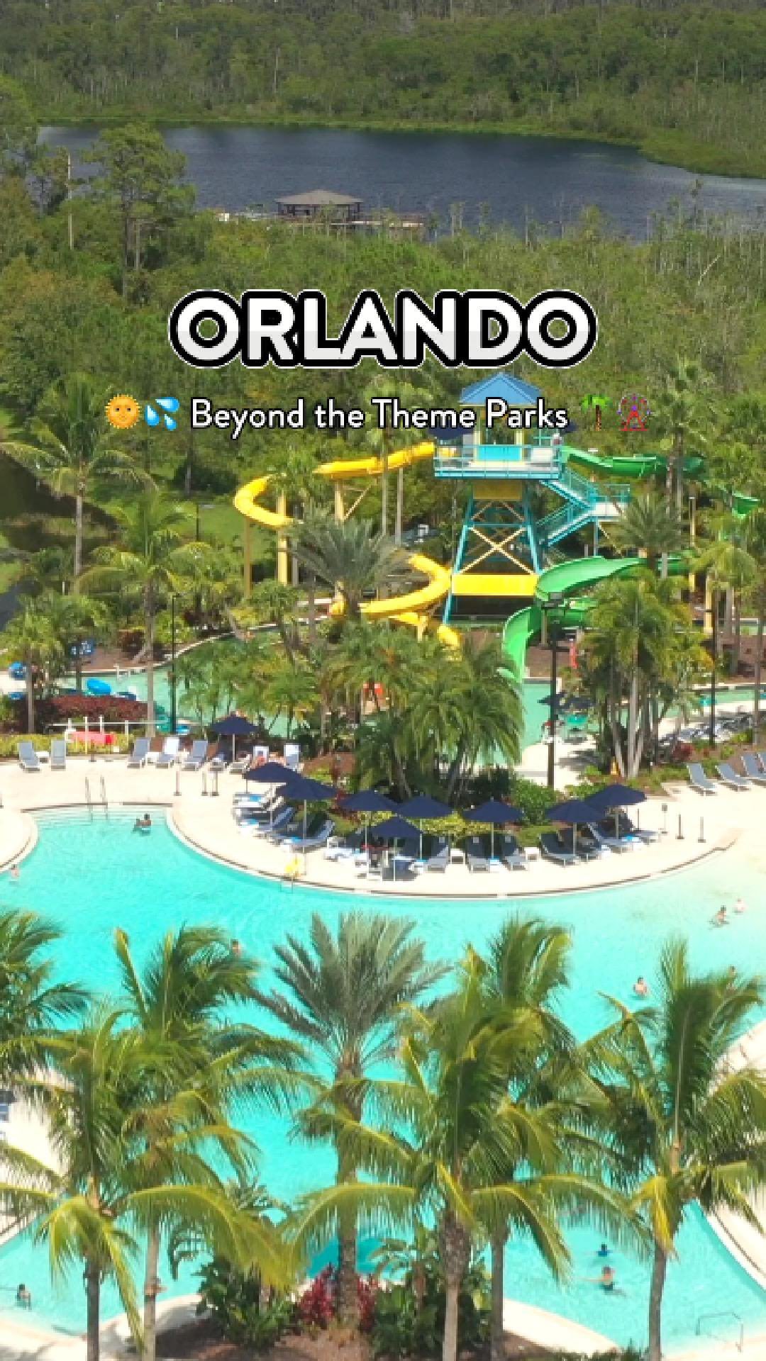 Instagram post by @gettingstamped for Visit Orlando. Caption reads: Orlando is way more than theme parks! From craft....