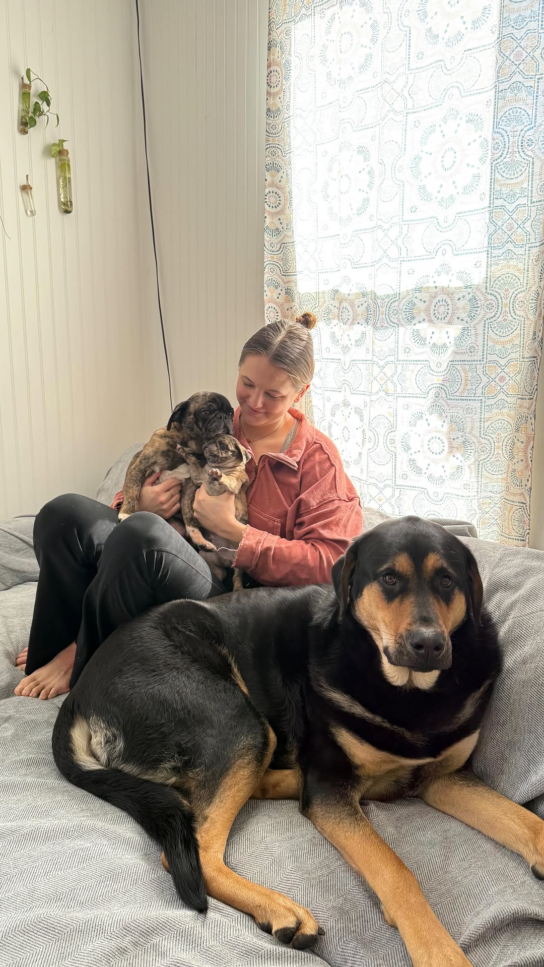 Instagram post by @fosteringwithtyandiz for slashop. Caption reads: [...] Day refresh with a new cover from....