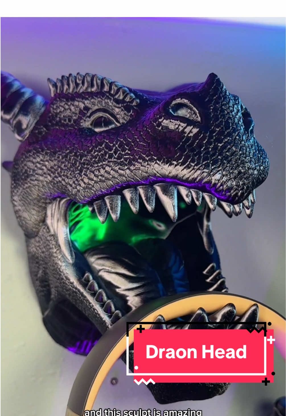 TikTok post by @daisylee2002 for Amolen. Caption reads: [...] can be found on Thangs. Filament from....