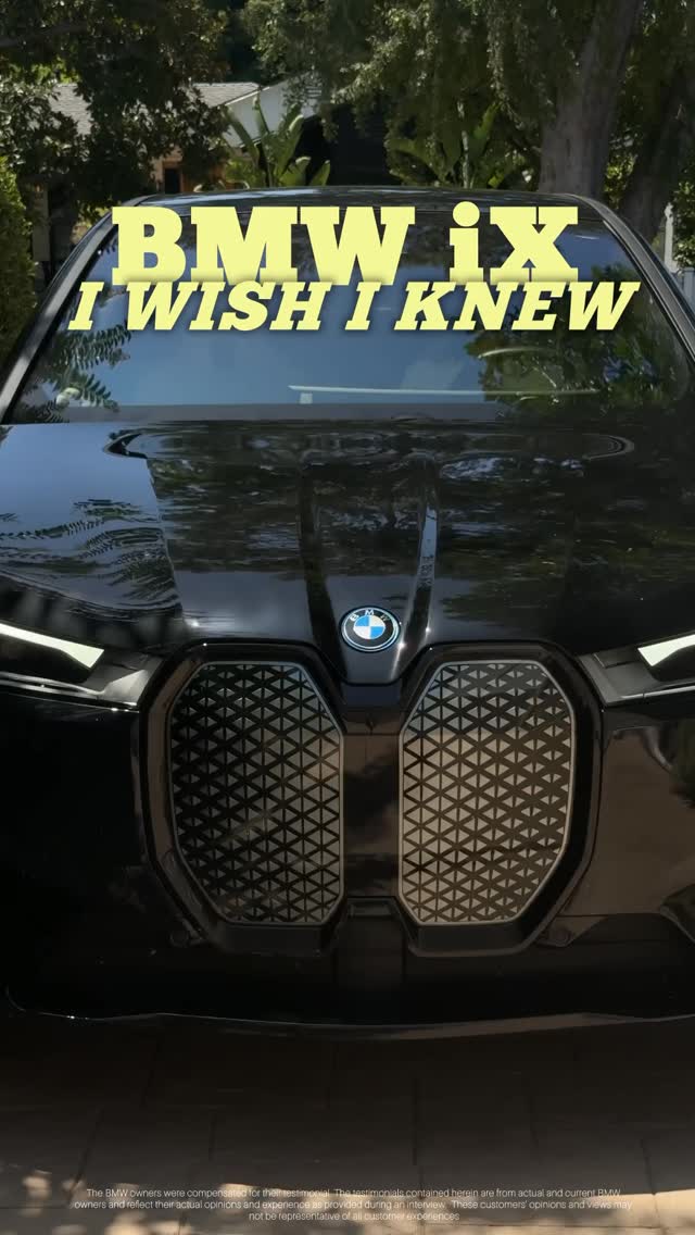 Instagram post by @chandlerisaac for BMW USA. Caption reads: #ad Nobody warned me what it’s actually like to....