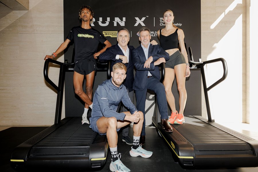 Instagram post by @sebcoeofficial for Technogym. Caption reads: [...] Athletics is delighted to partner with....