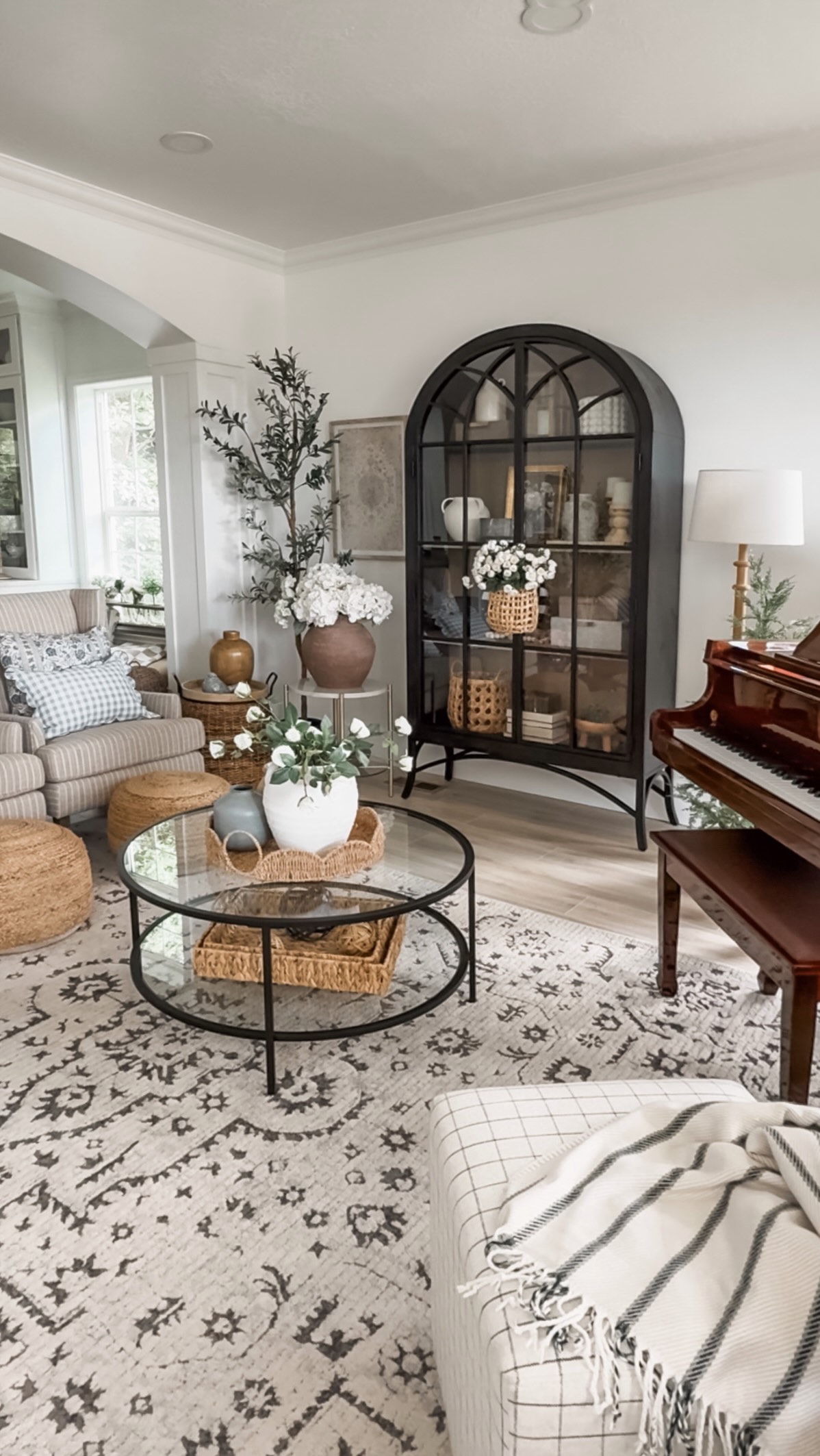 Instagram post by @amywilsondesigns for RC Willey. Caption reads: [...] offers incredible furniture (like my....