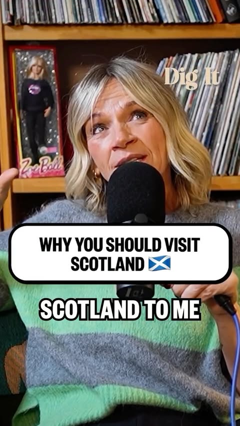 Instagram post by @digitpod for VisitScotland. Caption reads: AD: Few places beat Scotland for pure magic.....