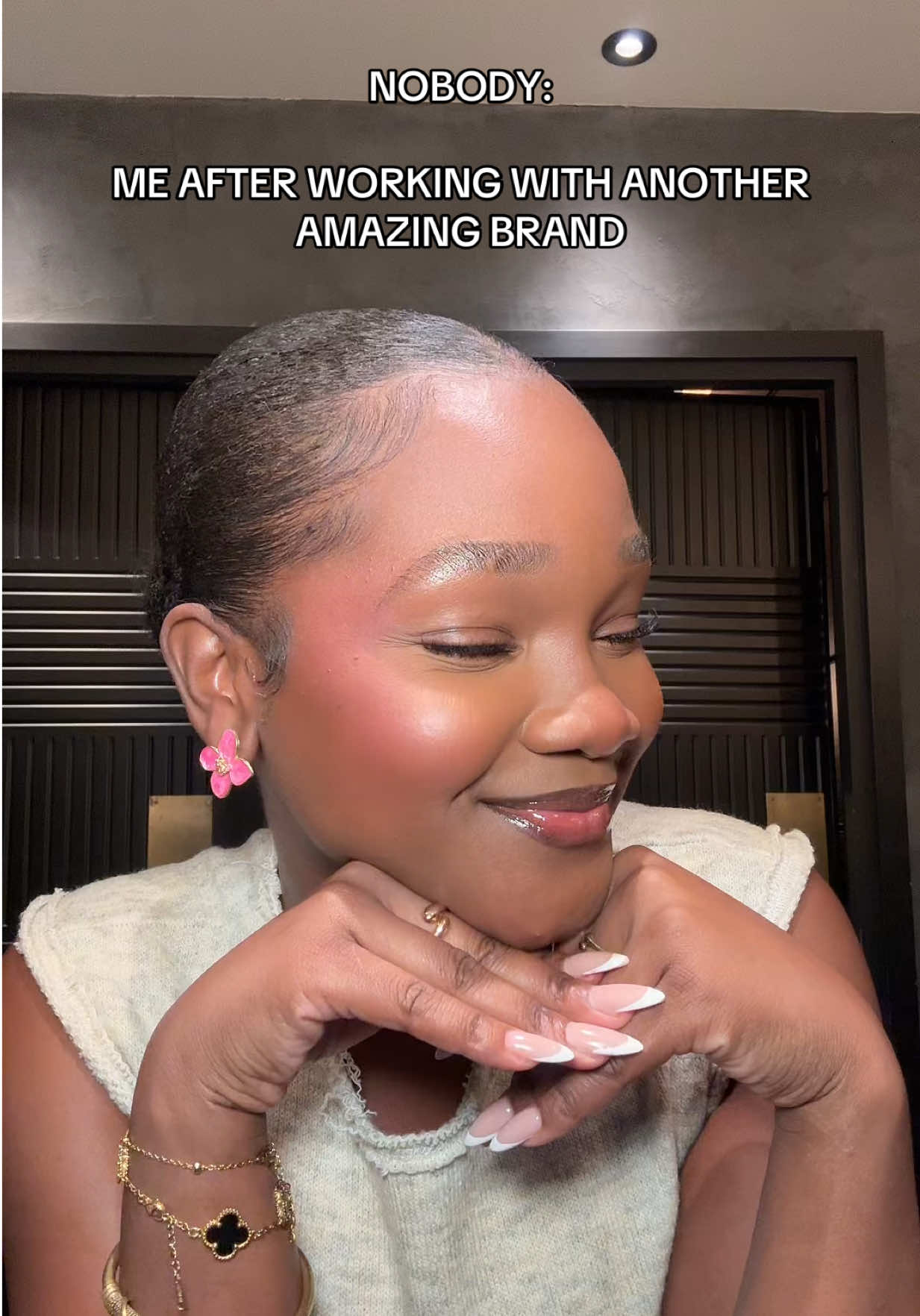 TikTok post by @garciaabrown_ for Nature Spell. Caption reads: I love it here @Nature Spell 😍 #contentcreator....