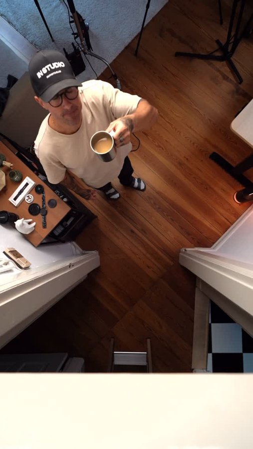 Instagram post by @koliamishka for Edelkrone. Caption reads: [...] is your ultimate creator bundle from....