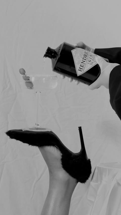 Instagram post by @pumla_dineo for HENDRICK'S GIN. Caption reads: [...] discover Another Hendricks @hendricksgin....