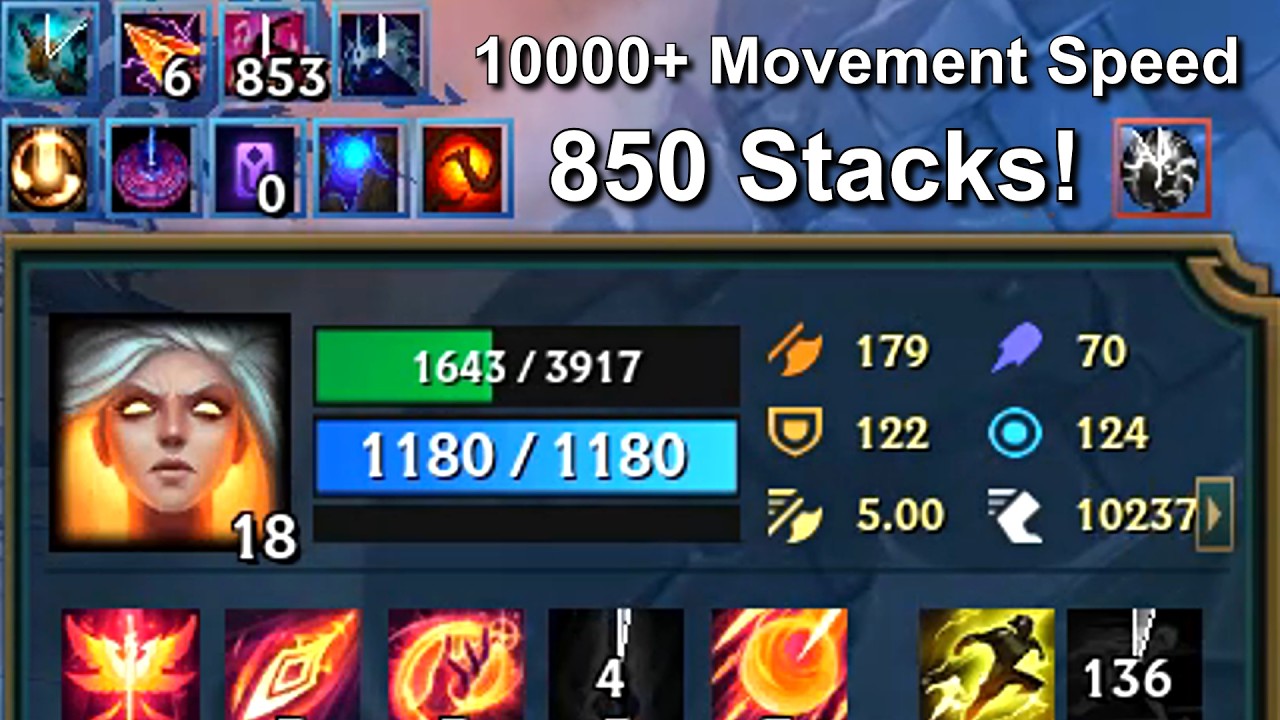 YouTube post by @Vandiril for League of Legends. Caption reads: Tap Dancer is pretty good....