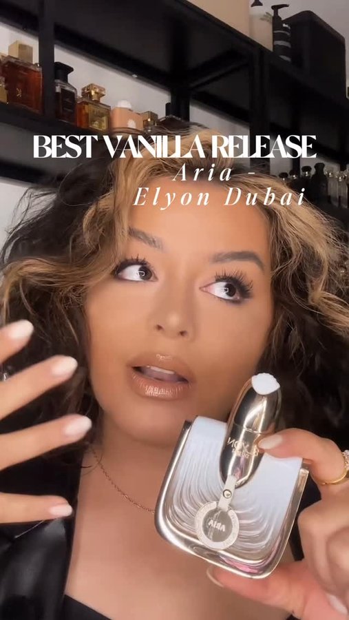 Instagram post by @kimberley.sillage for Elyon Dubai. Caption reads: [...] you buy your discovery set for $95,....