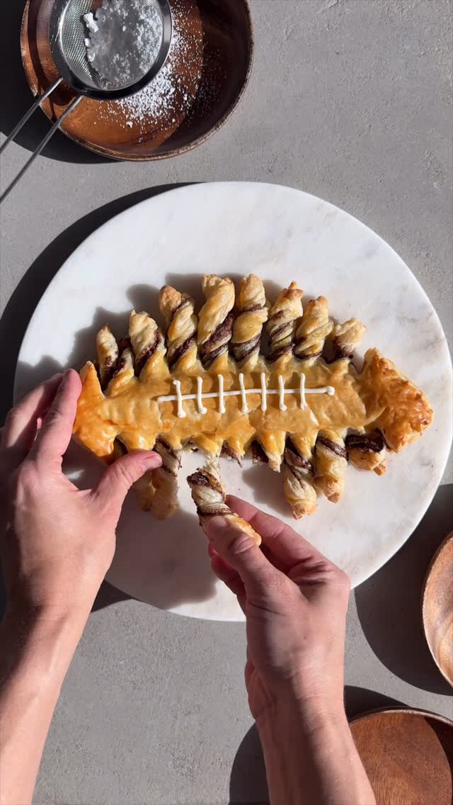 Instagram post by @justataste for Williams Sonoma. Caption reads: THE ULTIMATE GAME DAY PARTY! 🏈

“Food....
