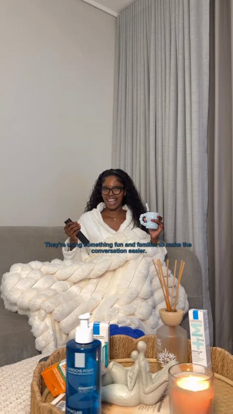 Instagram post by @zoliswa_gm for La Roche-Posay. Caption reads: When I first heard “ @larocheposay x @minions “ I....