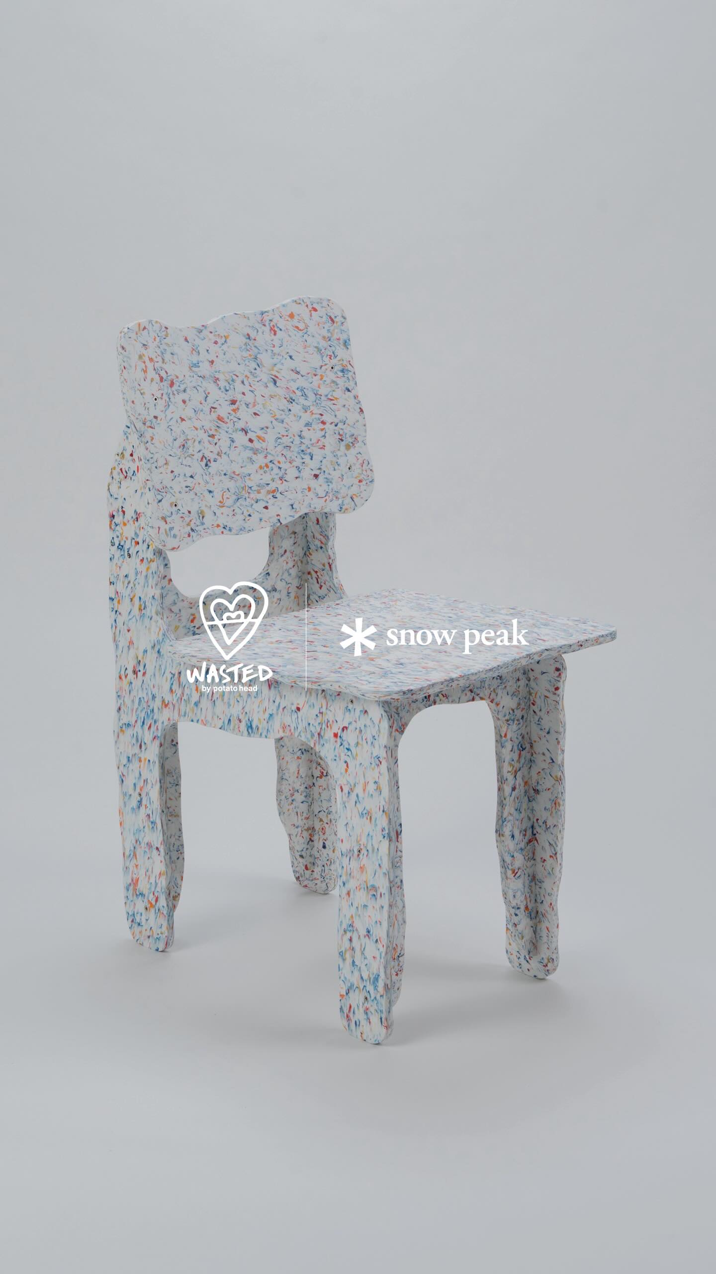 Instagram post by @wastedbypotatohead for Snow Peak. Caption reads: Wasted arrives in London 🛫 

Join us at Snow Peak....