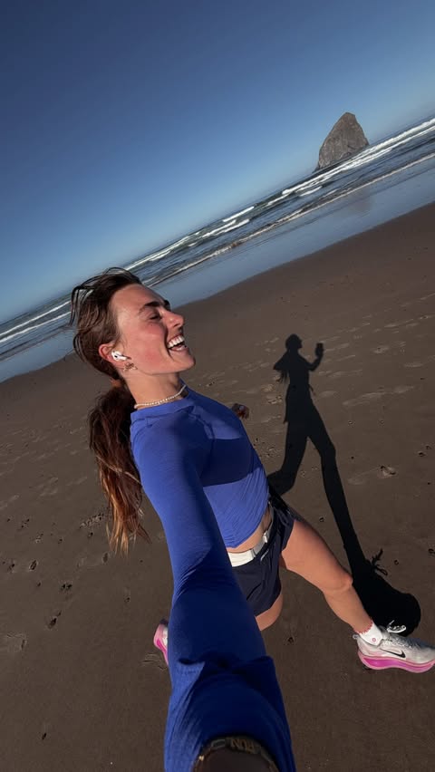 Instagram post by @nicosheri for CLIF BAR. Caption reads: [...] looks like BEFORE a run with @clifbar !!.