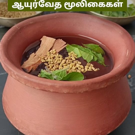 Instagram post by @foodiesroof for Kapiva. Caption reads: 👩🏽‍⚕️ கப்பிவாவினஂ டயா ப்ரிஜுஸஂ 11 மூலிகைகளை....