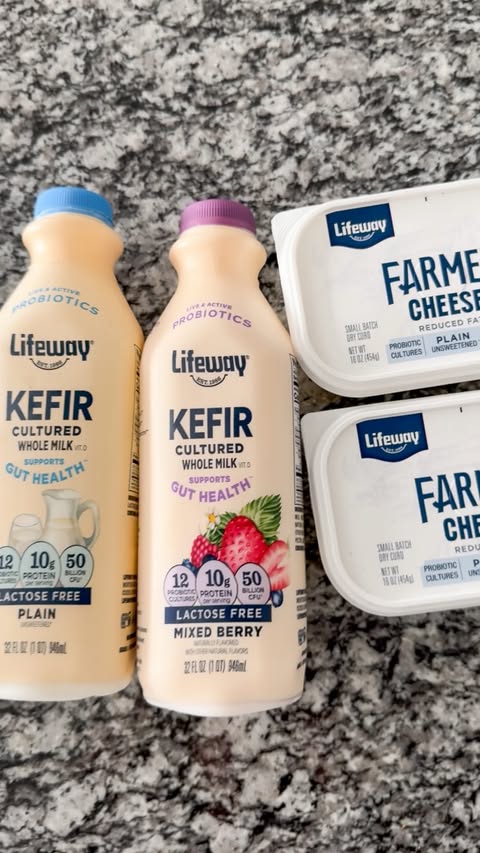 Instagram post by @leakirstyn for Lifeway Foods. Caption reads: #ad I’ve always enjoyed experimenting with new....