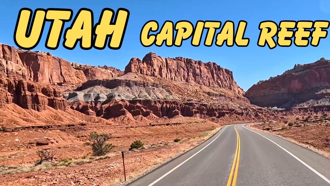 YouTube post by @rvertv for GoodMood Boutique. Caption reads: Capitol Reef: Utah's (Most Overlooked) National....