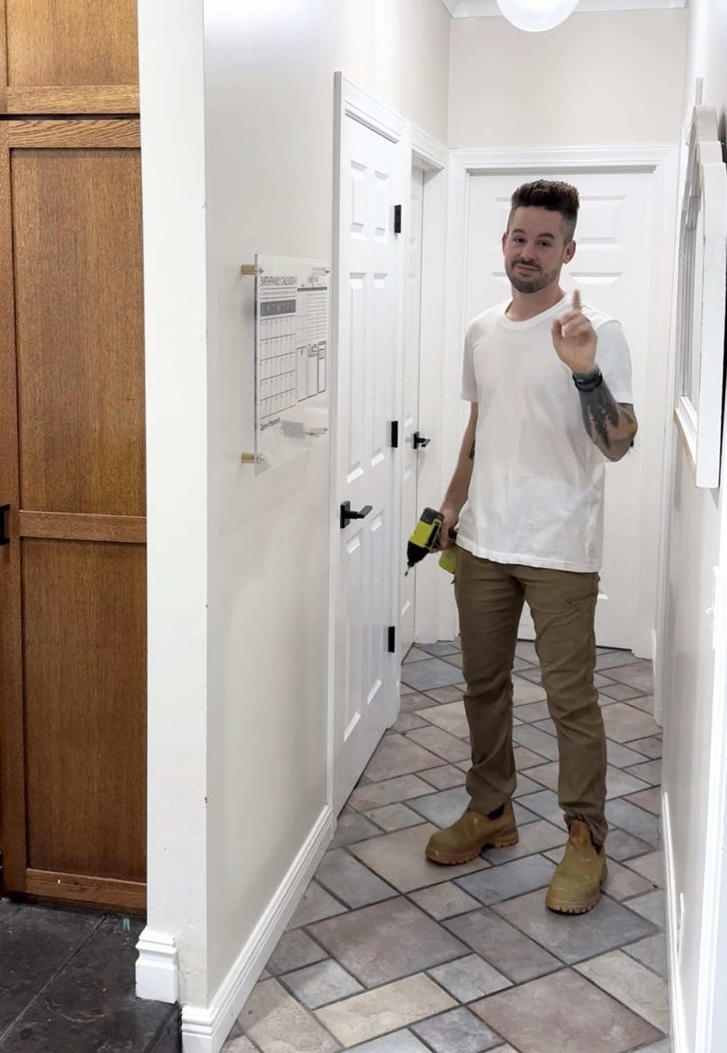 TikTok post by @dadsocial for Skylight Frame. Caption reads: @Skylight Frame is honestly a product that....