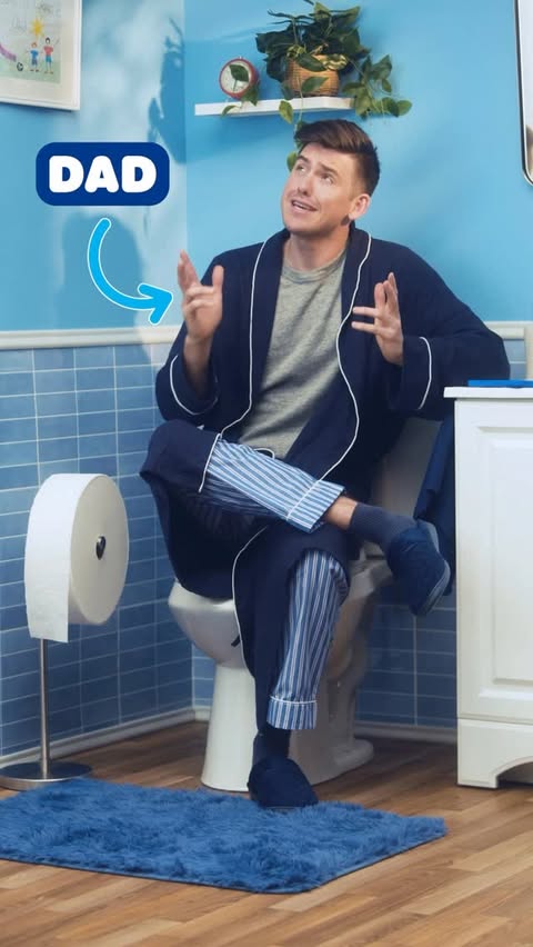 Instagram post by @iammikefeeney for Charmin. Caption reads: [...] (Infinite Bathroom Scrolling) is the....