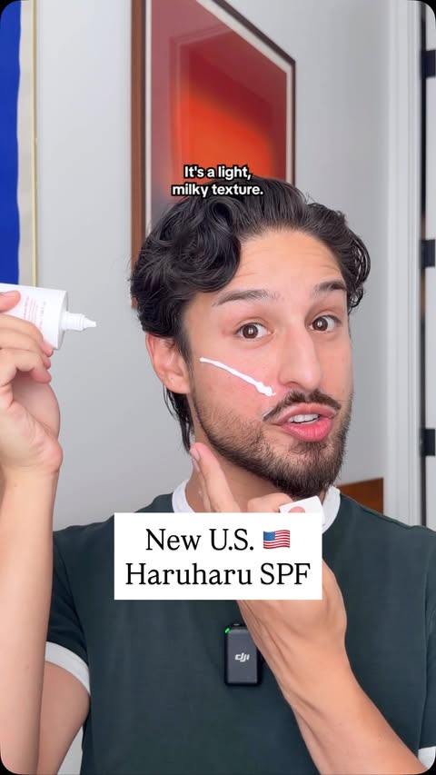 Instagram post by @glowbyramon for Haruharu Wonder US. Caption reads: AD | @haruharuwonder_us_official bringing another....