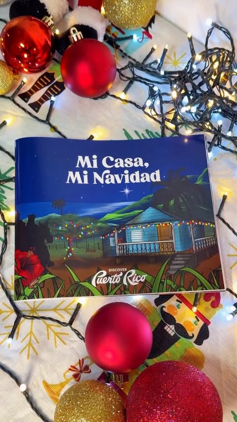 Instagram post by @therealjanid for Discover Puerto Rico. Caption reads: [...] hub Start your festive journey at....